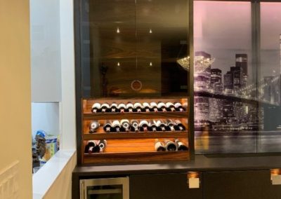 Elegant Cabinetry for Your Custom Home Bar in New Jersey at Uniq Concepts