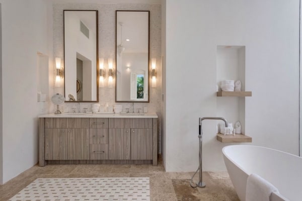 european design bath remodel