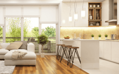 Spring Décor Ideas for Above Kitchen Cabinets