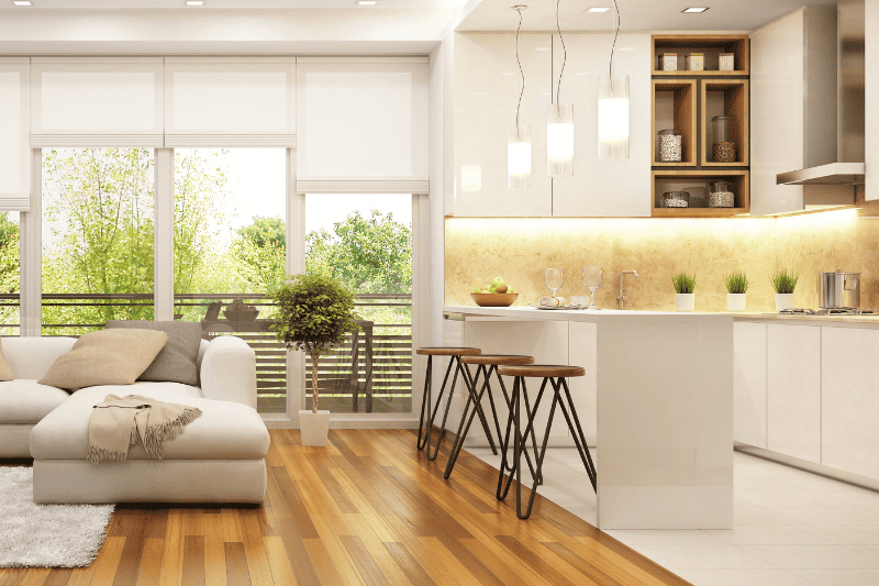 Spring Décor Ideas for Above Kitchen Cabinets