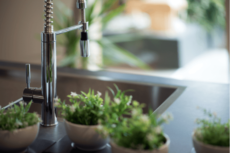 adding spring to kitchen cabinets